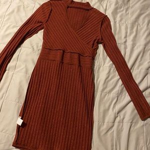 Brown Dress/vestido cafe